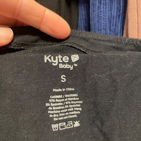 Kyte baby bra and underwear set black small - Picture 5 of 5